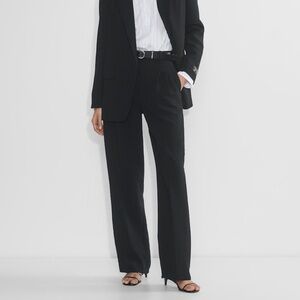 Aritzia Effortless Pants (Black, 2)